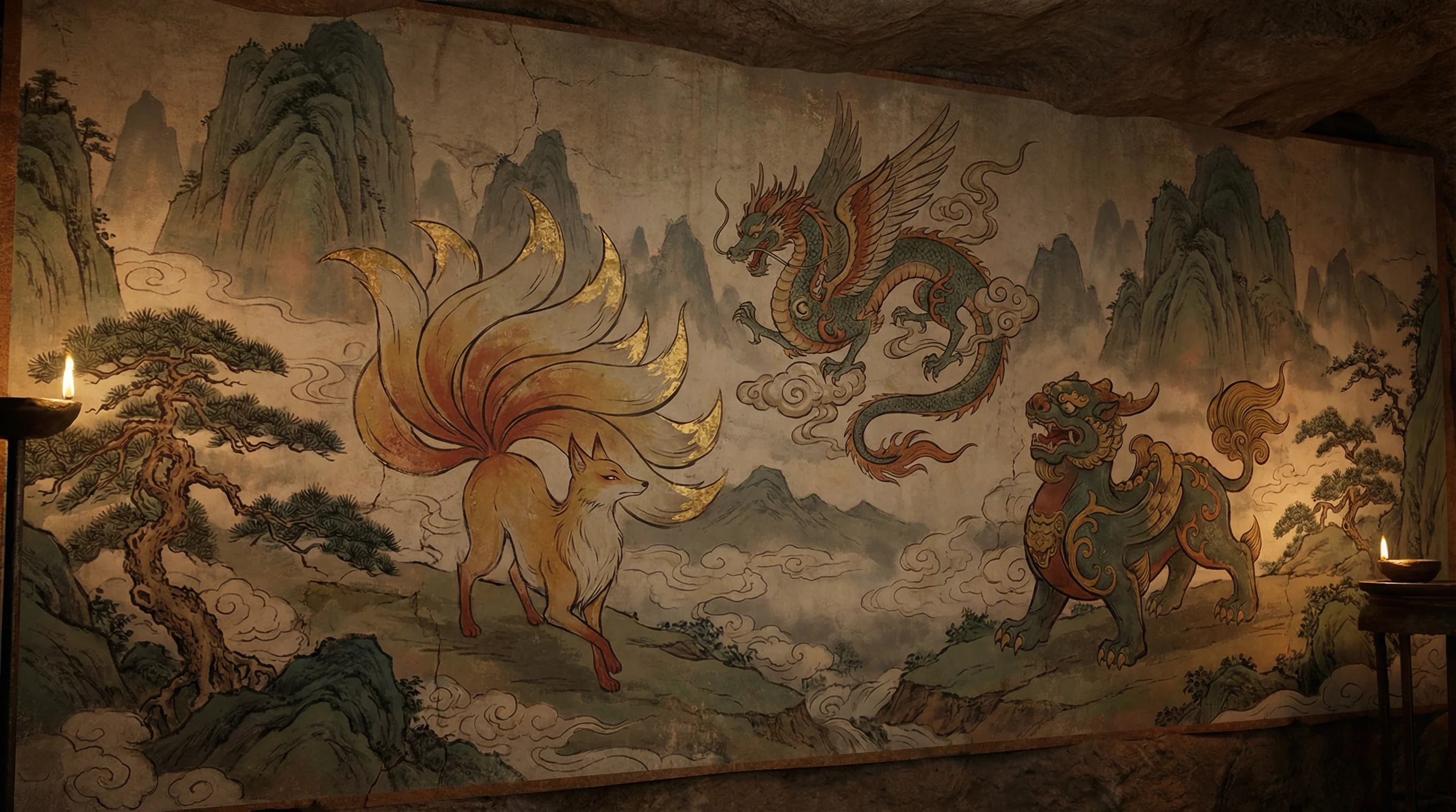 山海经 - 91红领巾红 上古神兽动漫